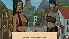 queens brothel p 9 - get snu snu by the busty orc