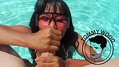 nekane, your big tits bounce during hardcore titty fuck and fucking