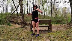 check out this big ass pawg walking away outdoors