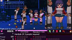 Manager bangs all in Okeyutei hentai game scenes.