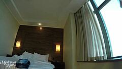 Curvy babe with sexy ass tries tight jeans for full scene