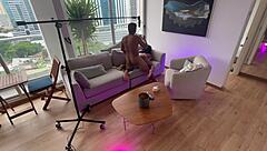 backstage, stepdaughter takes anal from stepdad in secret