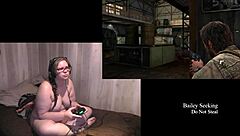 Nude The Last of Us playthrough part 2 with a bbw and big ass fetish