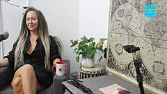 Real sex adventure with a porn actress in an untamed interview