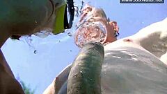 minnie manga underwater scene in the shower