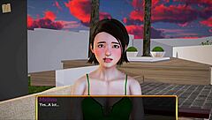 my new family redhead with small tits in erotic game!