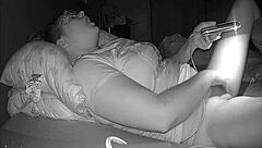 busty girl makes video for girlfriend on hidden cam