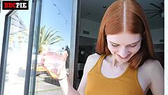 Ginger Cumdump Jane Rogers Tightens Around Poolboy's Bbc, Pissing Off Daddy