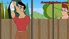 this brazilian gay cartoon porno meu vizinho dos sonhos has hot animations