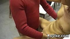 Two Secretaries Gangbang Big Black Cock at Office