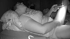 busty girl makes video for girlfriend on hidden cam