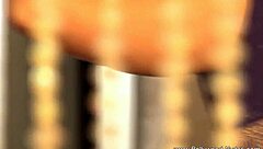 Indian brunette dancer feels ecstatic while teasingly undressing and exposing her nude body