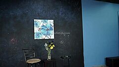 Behind-the-scenes fetish model promotion