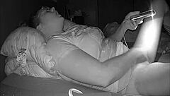 busty girl makes video for girlfriend on hidden cam