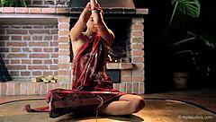 Gorgeous Skinny Indian Teen Finger-Fucked