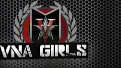 maxine x, the brunette cougar, teases with sloppy blowjob before hardcore threesome.