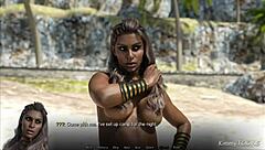 lara croft seduced by big dick monsters on enchanted island