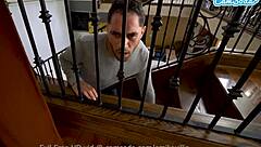 Horny Teen Blindfolded Mistakes Boyfriend For Step-Brother