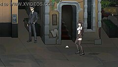 Cute Lady's Erotic Fantasy in Hentai Game