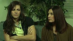 Busty Mature Straponfucks Teen Pussy!