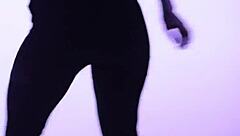 Blonde teen dares huge black cock pounding