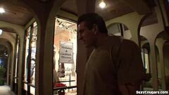 blonde milf gets fucked hard and gives blowjob 😏