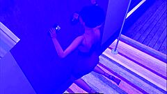 secret encounter with neighbor in hentai while husband sleeps