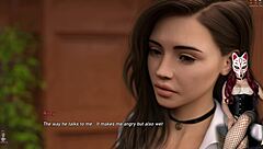 blowjob in the college brothel game feels so good