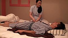 Old Japanese Masseuse Rides Hard in Countryside Encounter. Her Tits Bounce Wildly!