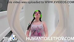 i can't believe kittycamtime caught me off guard as their human toilet for some wild femdom humiliation.