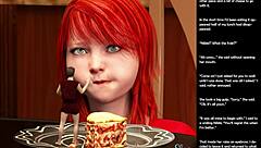 oh, small 18+ gesture in episode 21 of 3d cartoon sex 😏