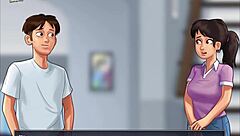 Summertime saga erotic game scene 245