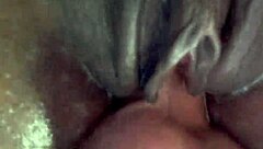 look at this big tits ebony milf getting a huge cumshot after rough doggystyle and dirty talk