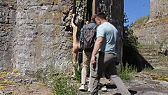 Nude Photography At Abandoned Military Base Totleben Island