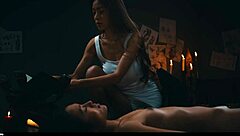 Sexy ritual spirals into wild lesbian sex with hot Asians losing control! 🔥💋