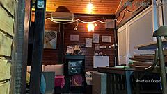 Delivery guy gropes naked tits publicly