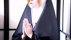 Busty nun bella hentaigirl in anime 3d story wants to be involved in missionary sex