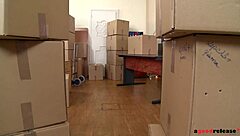 Hardcore Office Fuck with Delivery Guy Makes Hanna Montada Cum