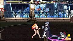 Jessica battles Warugiria in paid hentai character sex scene