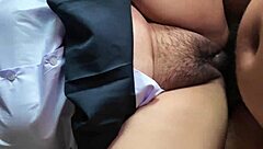 Thai cutie with big pussy drilled hard by boyfriend in outfit at home