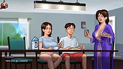 Exploring Jenny's route in Summertime Saga tech update version part 1