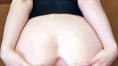 young girl seduces boyfriend for hardcore anal and cum inside