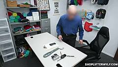 Hey, lisey sweet, that milf thief, got caught stealing jewels at the shop again, but she escapes by fucking the cop hard! 😏💦