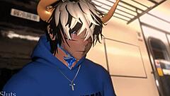 i watched the horny latina woman get railed on the train with her big tits bouncing