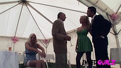 Inked gurlz - hot pornstar trio fuck at wedding