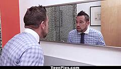 Hot Muslim teen gets fucked and creampied by a stud