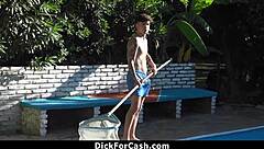 Hardcore latina twink gets a cock in his ass