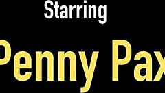 marvelous redhead penny pax cums from masturbation!