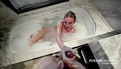 Just checked into the room and already fucking in the bathroom!