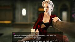 Hot retro night with step sister in 3d anime game